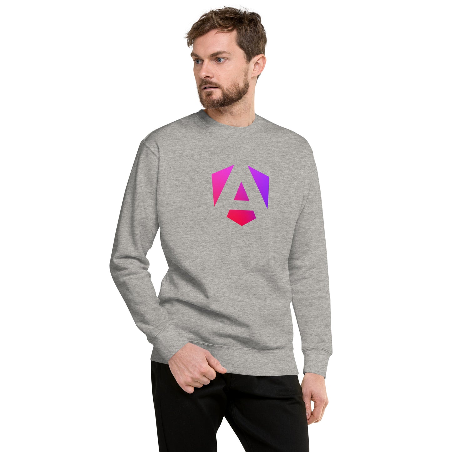 "ANGULAR" Unisex Premium Sweatshirt The Developer Shop