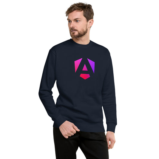 "ANGULAR" Unisex Premium Sweatshirt The Developer Shop