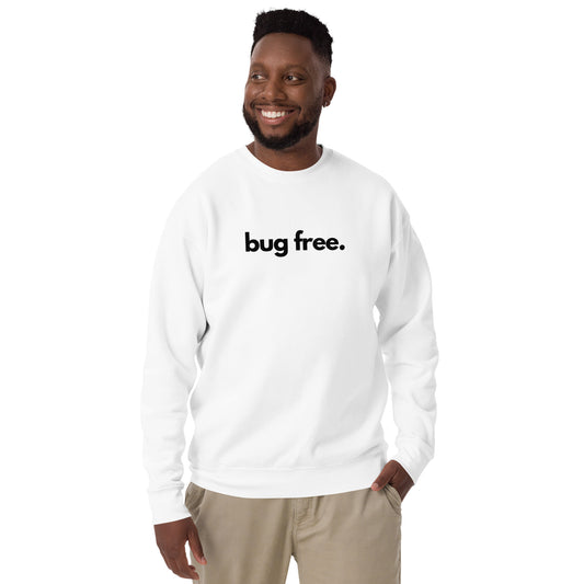 "BUG FREE" Unisex Premium Sweatshirt The Developer Shop
