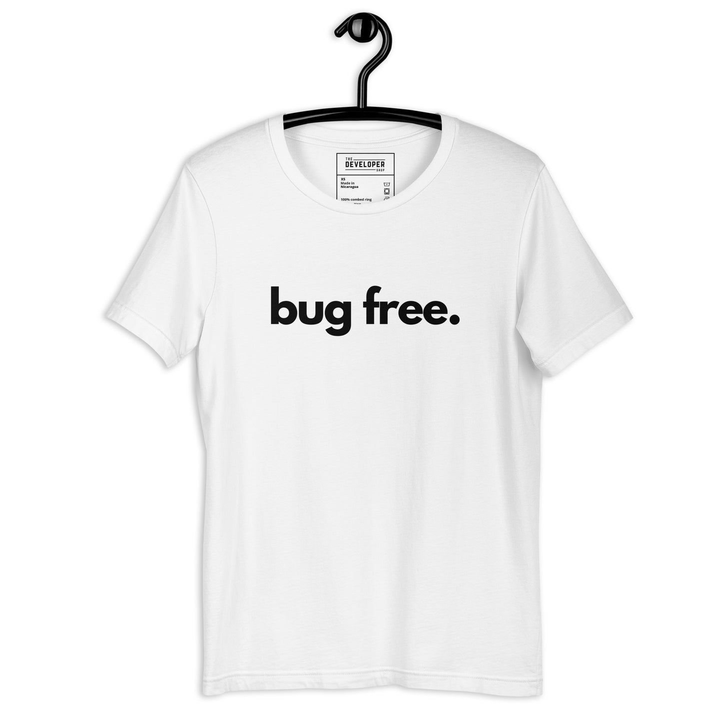 "BUG FREE" Premium Unisex T-Shirt The Developer Shop