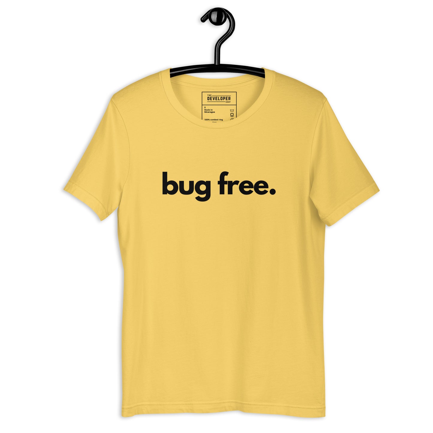 "BUG FREE" Premium Unisex T-Shirt The Developer Shop