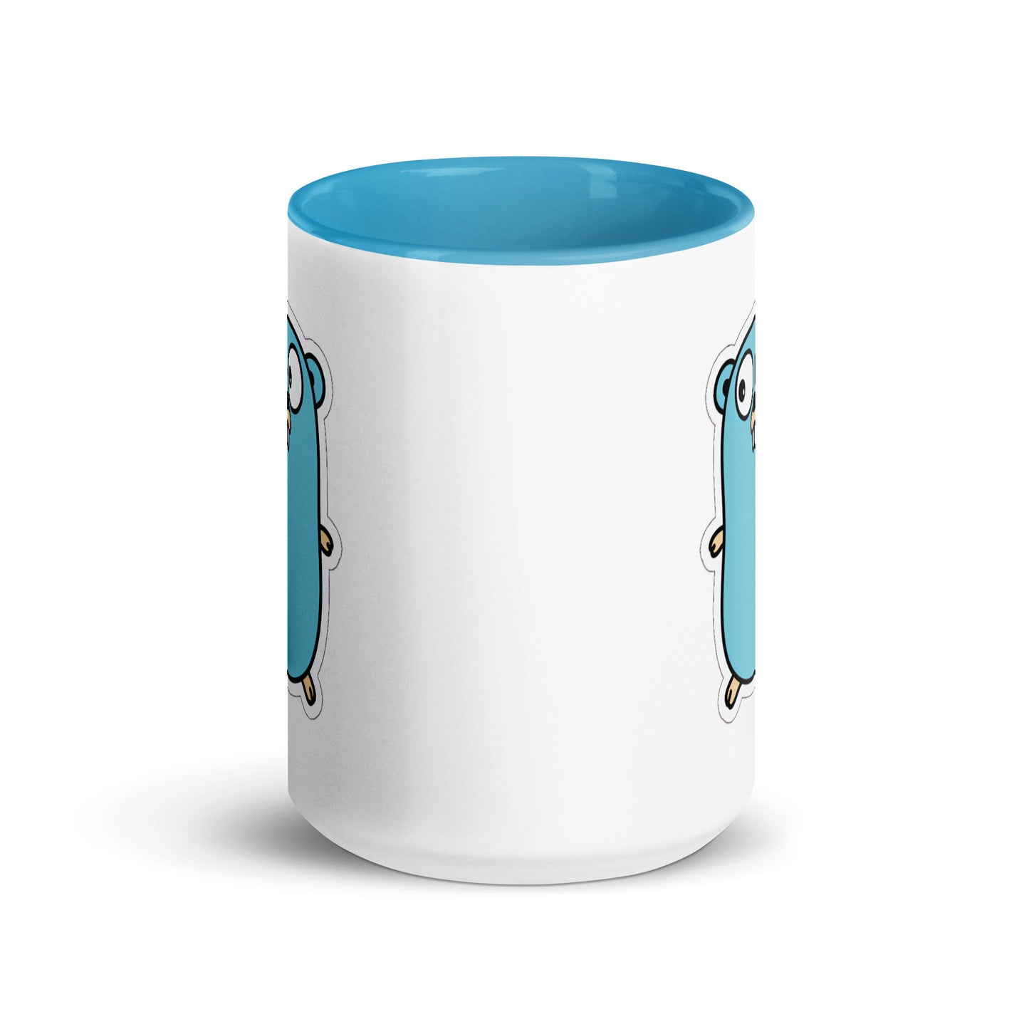 "GoLang" Mug with Color Inside The Developer Shop