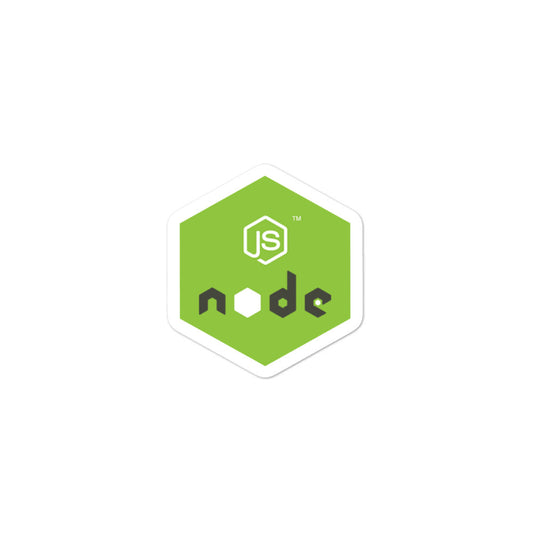 "NODE" Bubble-free stickers The Developer Shop
