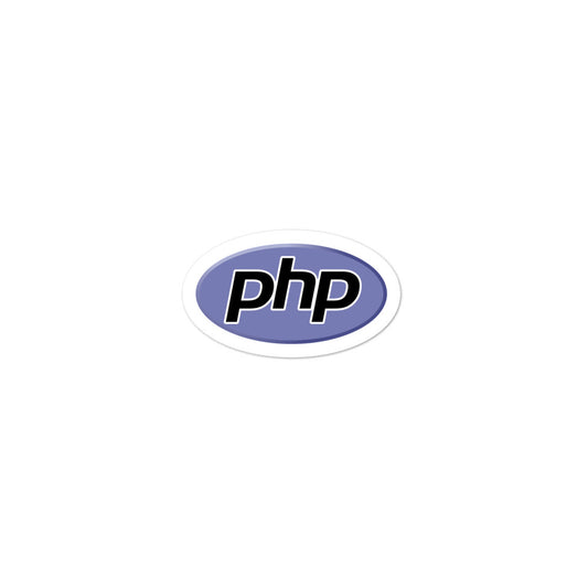"PHP" stickers The Developer Shop