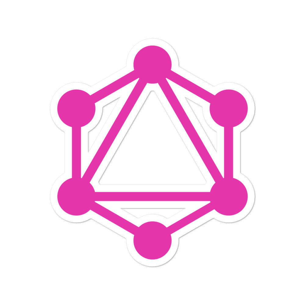 "GraphQL" Bubble-free stickers The Developer Shop