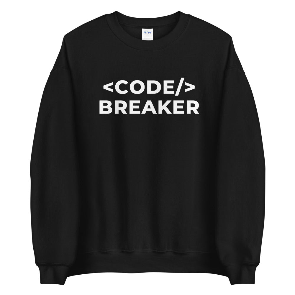 "CODE BREAKER" Sweatshirt The Developer Shop