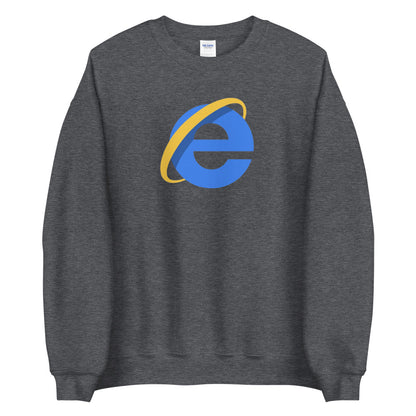 "INTERNET EXPLORER" Sweatshirt The Developer Shop