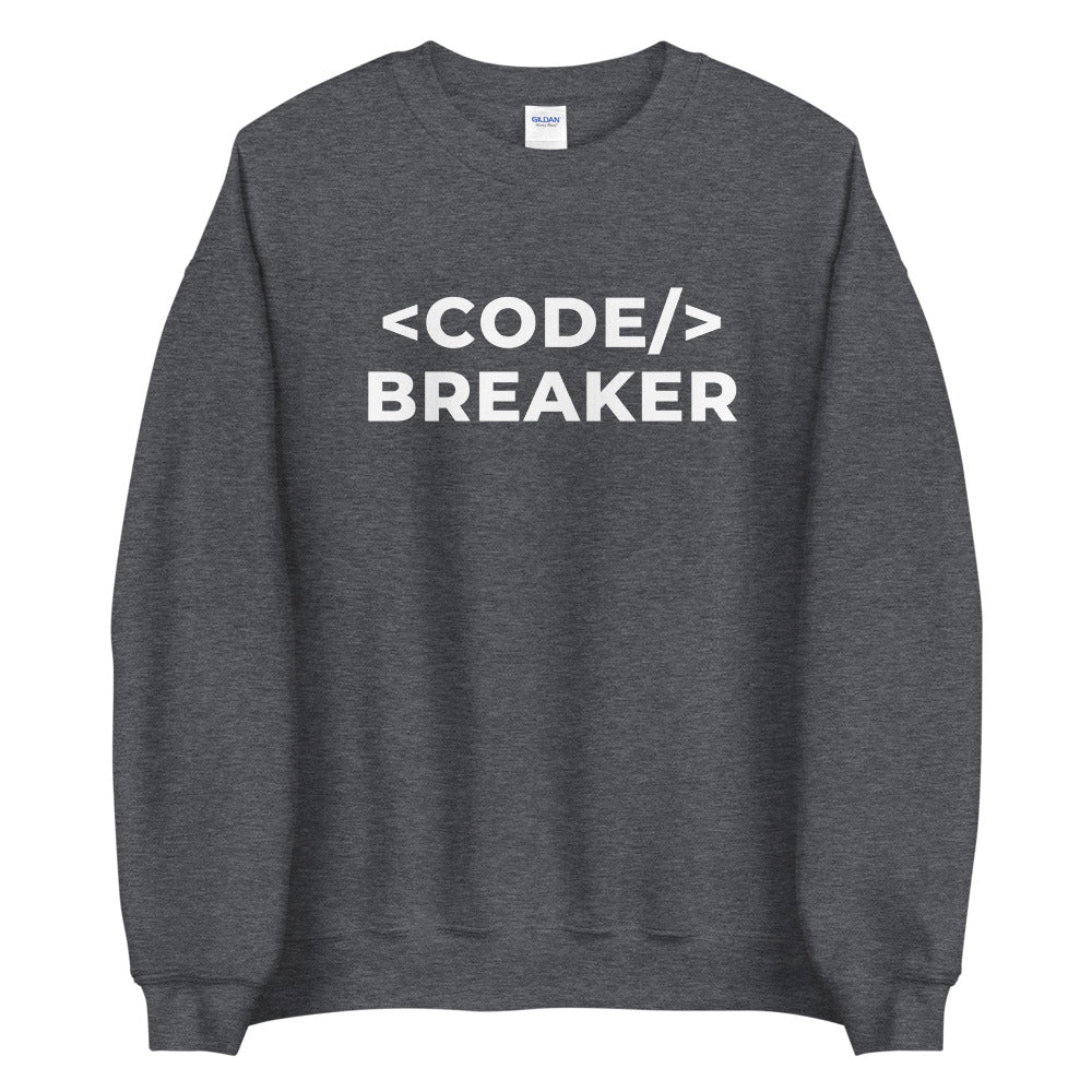 "CODE BREAKER" Sweatshirt The Developer Shop