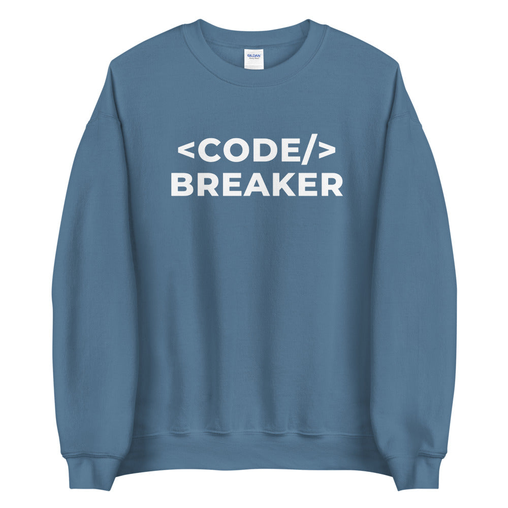"CODE BREAKER" Sweatshirt The Developer Shop