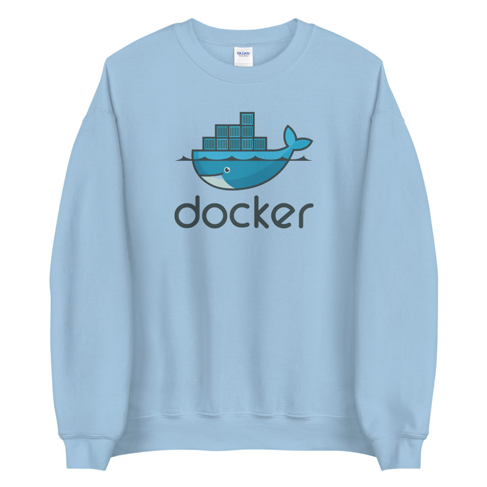 "DOCKER" Sweatshirt The Developer Shop