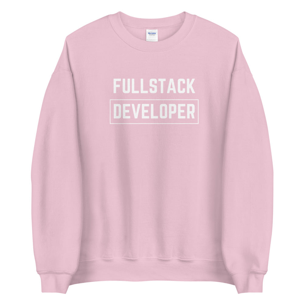 "FULLSTACK DEVELOPER" Dark Sweatshirt The Developer Shop