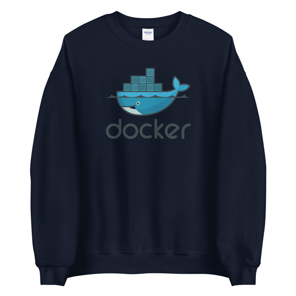 "DOCKER" Sweatshirt The Developer Shop