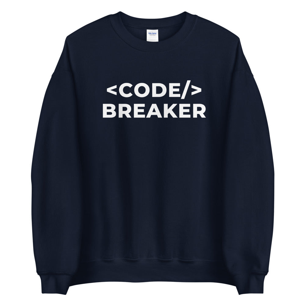 "CODE BREAKER" Sweatshirt The Developer Shop