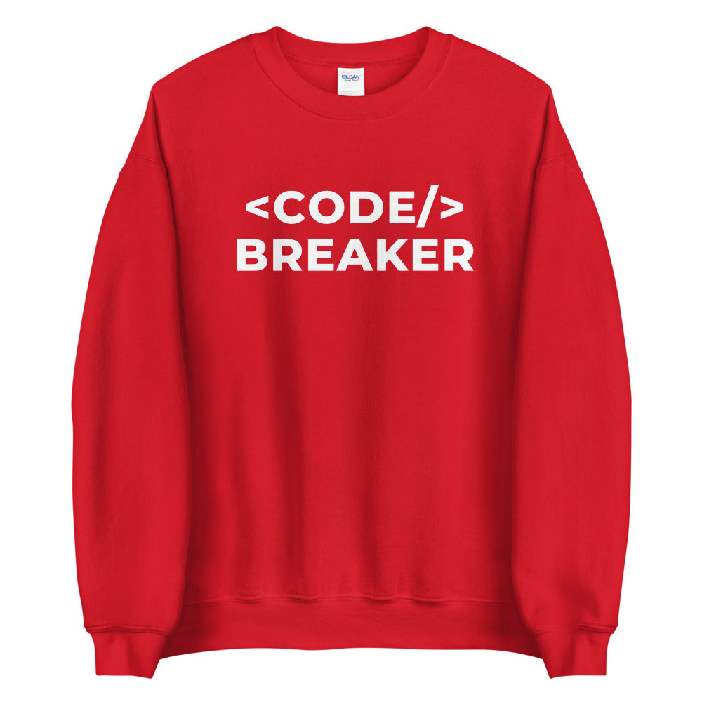"CODE BREAKER" Sweatshirt The Developer Shop
