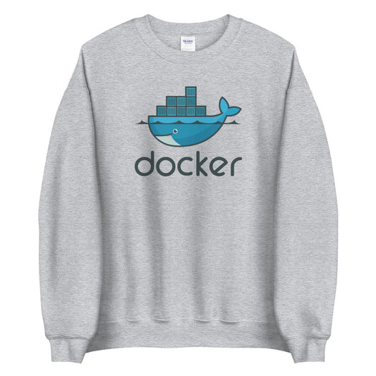"DOCKER" Sweatshirt The Developer Shop