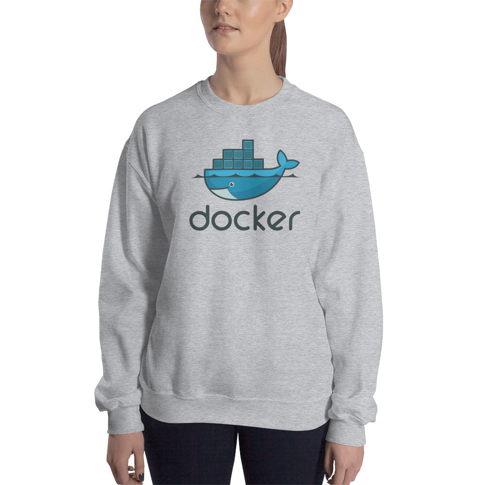 "DOCKER" Sweatshirt The Developer Shop