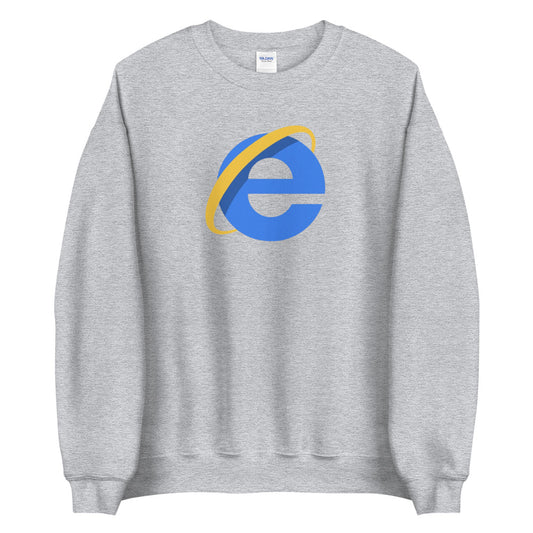 "INTERNET EXPLORER" Sweatshirt The Developer Shop