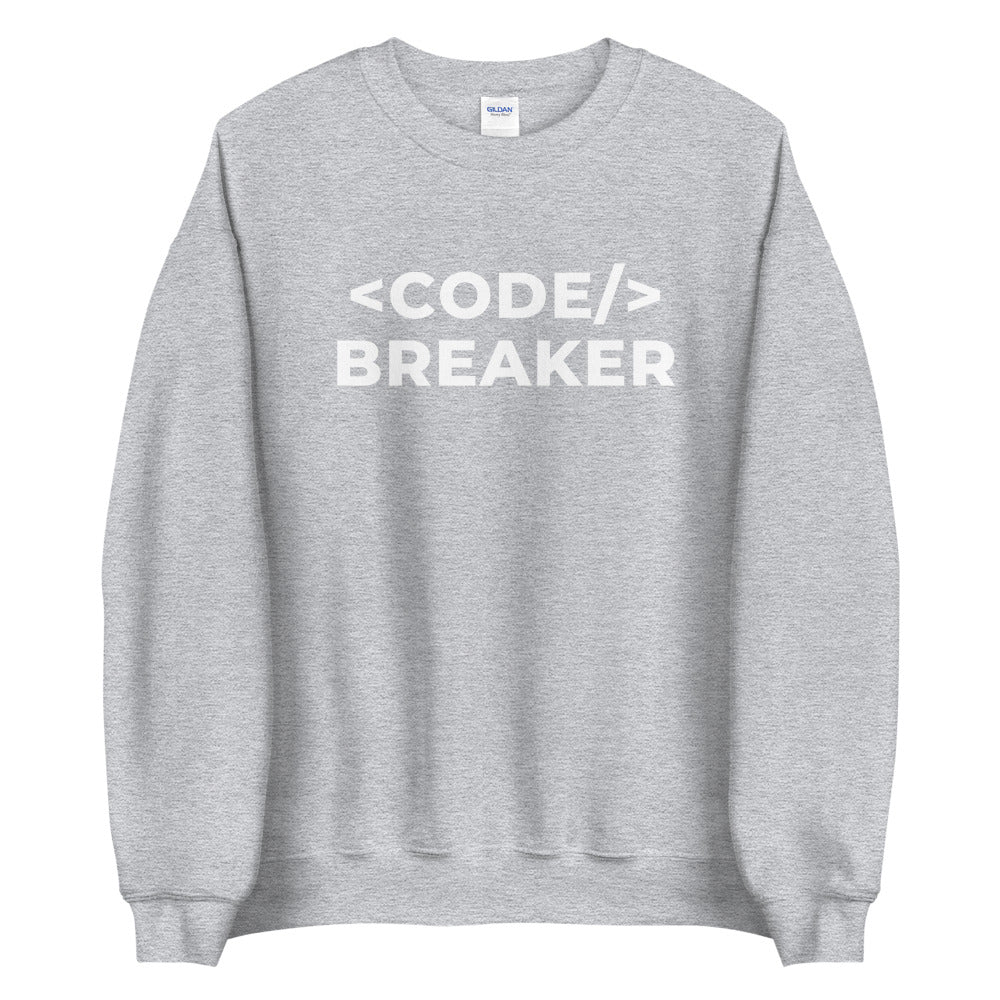 "CODE BREAKER" Sweatshirt The Developer Shop