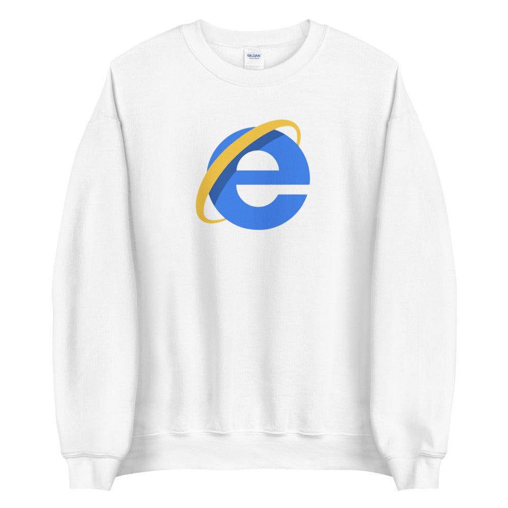 "INTERNET EXPLORER" Sweatshirt The Developer Shop