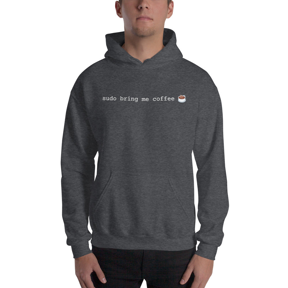 "SUDO BRING ME COFFEE" Hoodie The Developer Shop