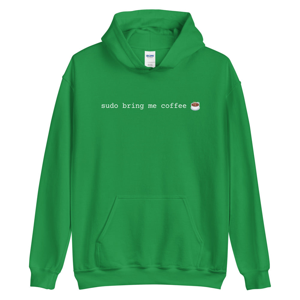 "SUDO BRING ME COFFEE" Hoodie The Developer Shop