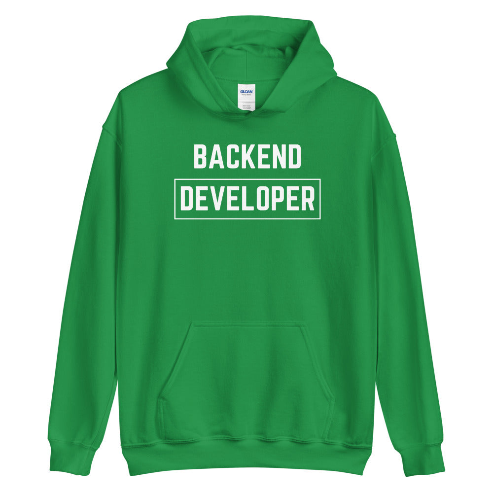 "BACKEND DEVELOPER" Dark Hoodie The Developer Shop