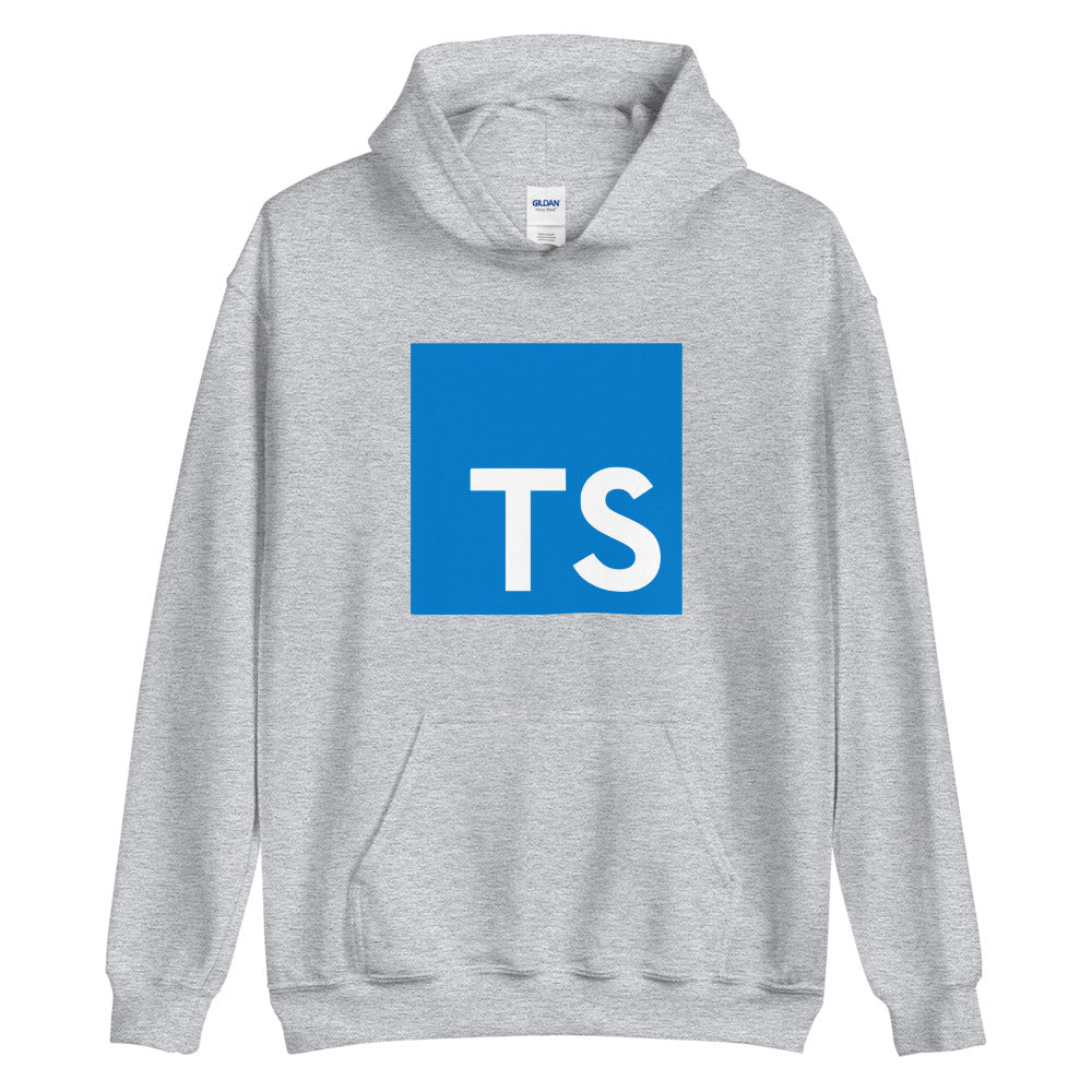 "TYPESCRIPT" Hoodie The Developer Shop
