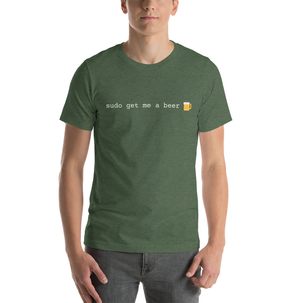 "SUDO GET ME A BEER" T-Shirt The Developer Shop