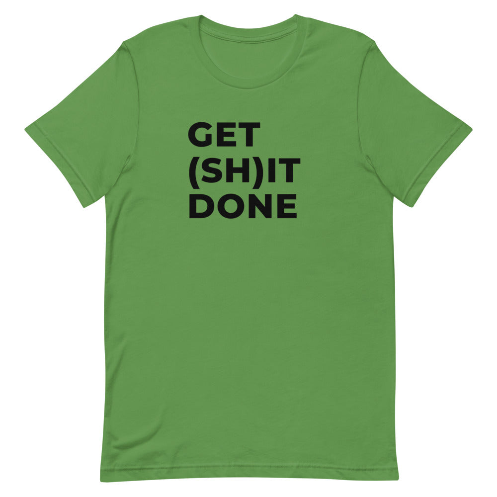 "GET (SH)IT DONE" Light T-Shirt The Developer Shop