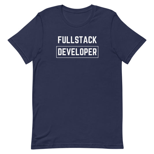 "FULLSTACK DEVELOPER" Dark T-Shirt The Developer Shop