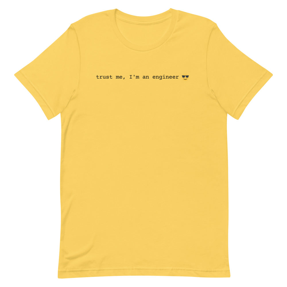 "TRUST ME I'M AN ENGINEER" T-Shirt The Developer Shop