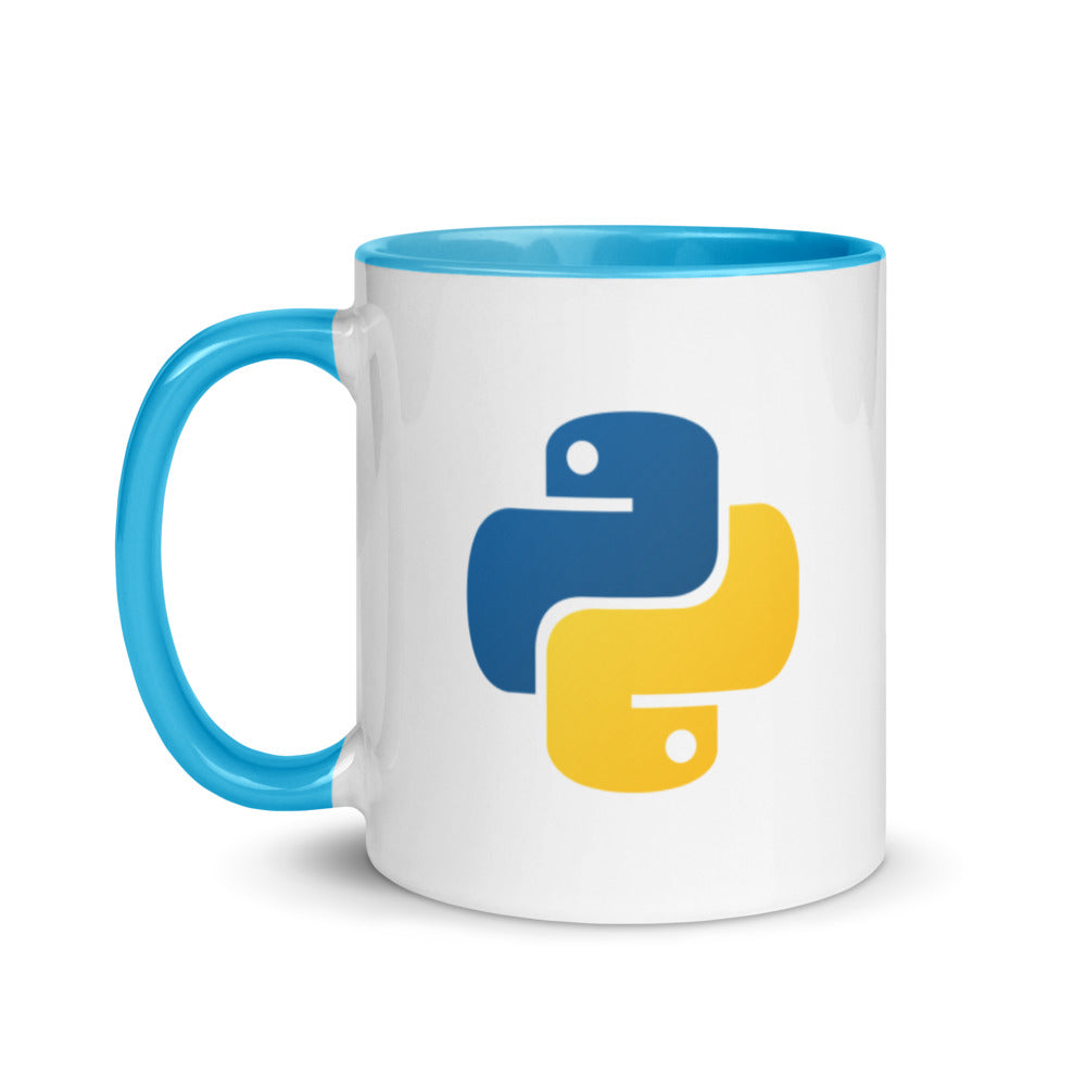 "PYTHON" Mug with Color Inside The Developer Shop