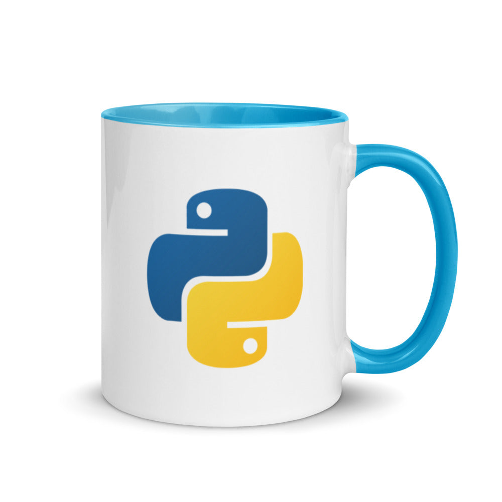"PYTHON" Mug with Color Inside The Developer Shop