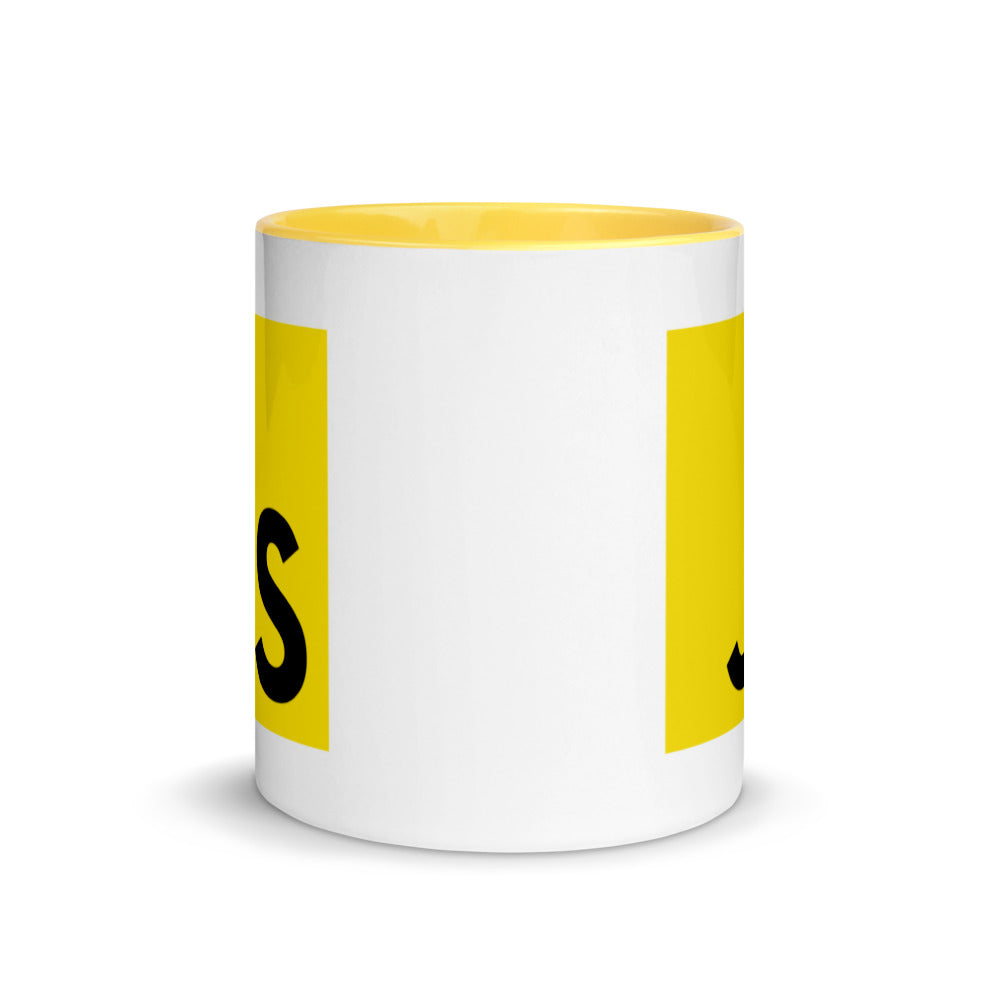 "JAVASCRIPT" Mug with Color Inside The Developer Shop
