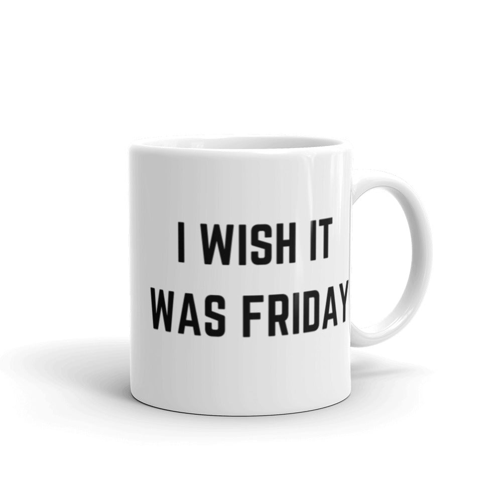 "I WISH IT WAS FRIDAY" Mug The Developer Shop