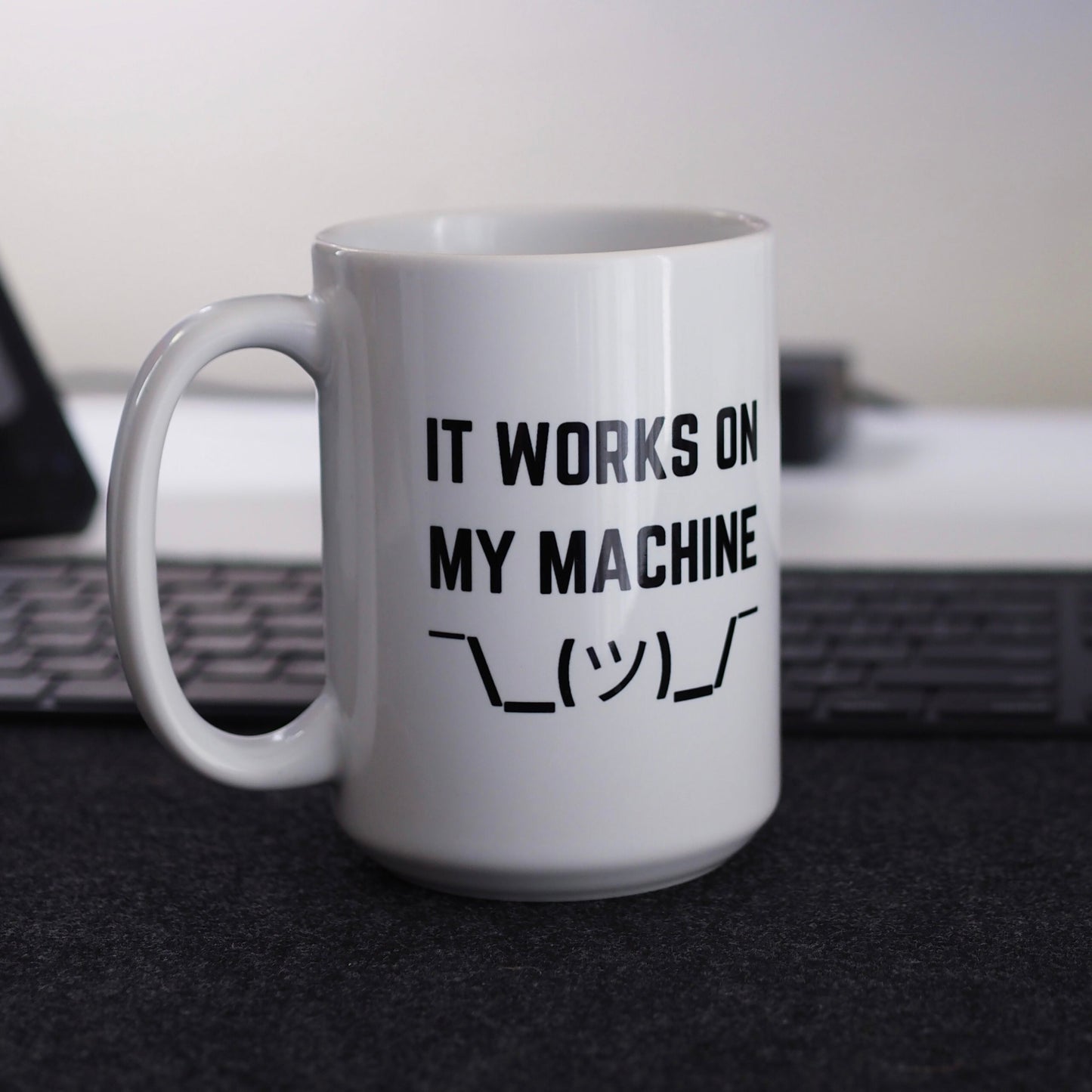 "IT WORKS ON MY MACHINE" Mug The Developer Shop