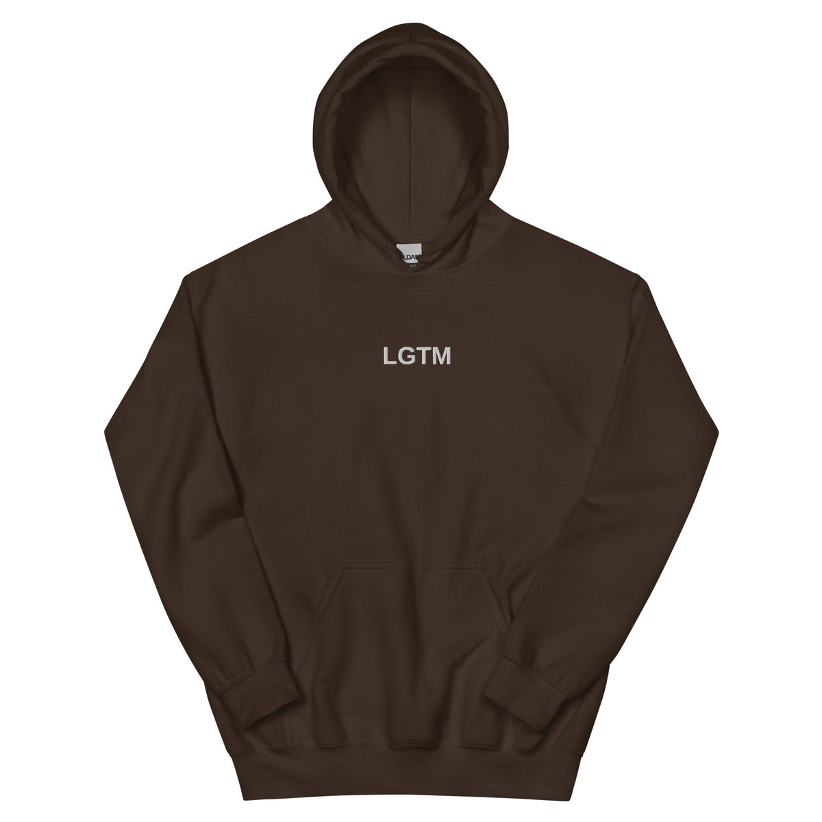 "LGTM" Embroidered Unisex dark Hoodie The Developer Shop