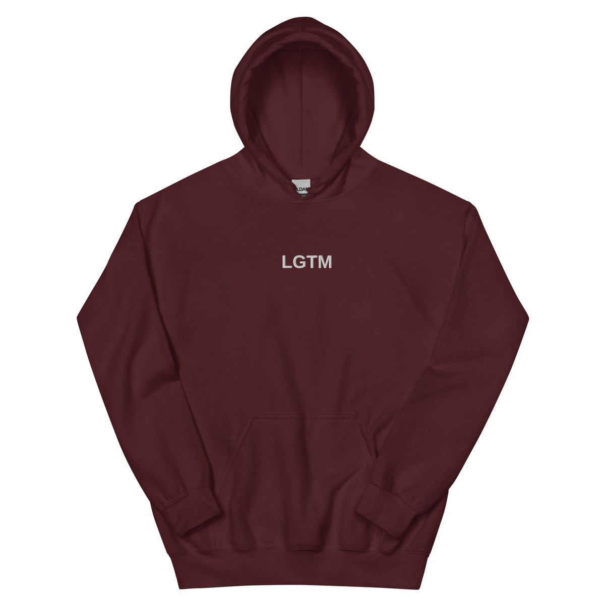 "LGTM" Embroidered Unisex dark Hoodie The Developer Shop