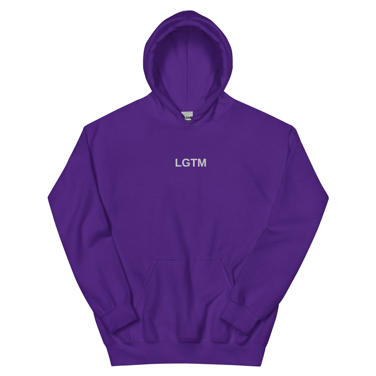 "LGTM" Embroidered Unisex dark Hoodie The Developer Shop