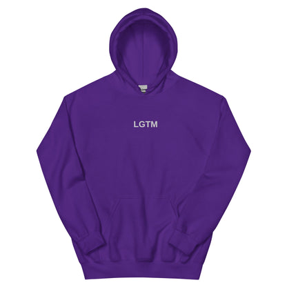 "LGTM" Embroidered Unisex dark Hoodie The Developer Shop