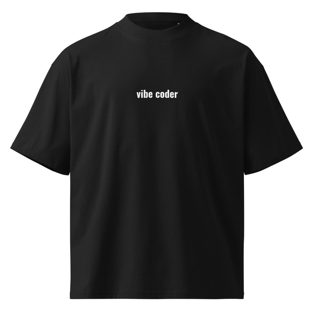 "VIBE CODER" Oversized Tee The Developer Shop