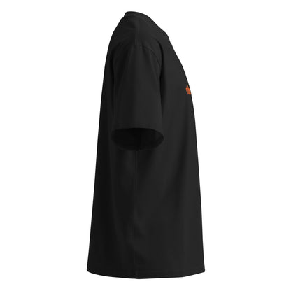 "vibe coder" Oversized Tee (Orange) The Developer Shop