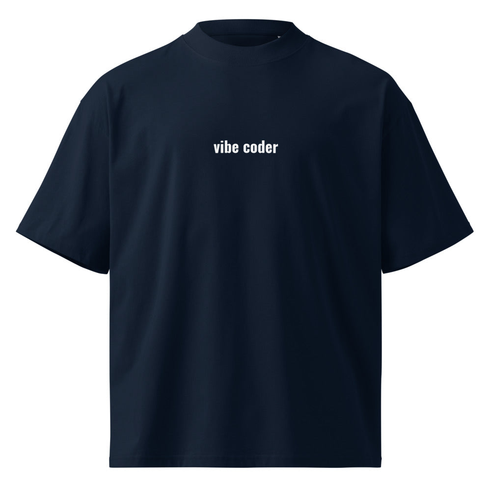 "VIBE CODER" Oversized Tee The Developer Shop
