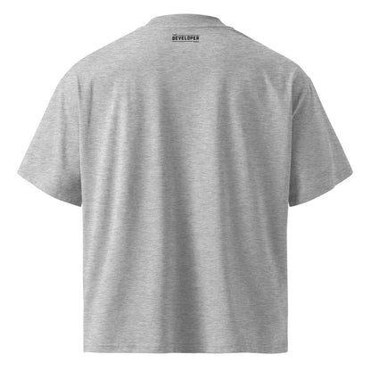 "VIBE CODER" Oversized Tee - Light The Developer Shop