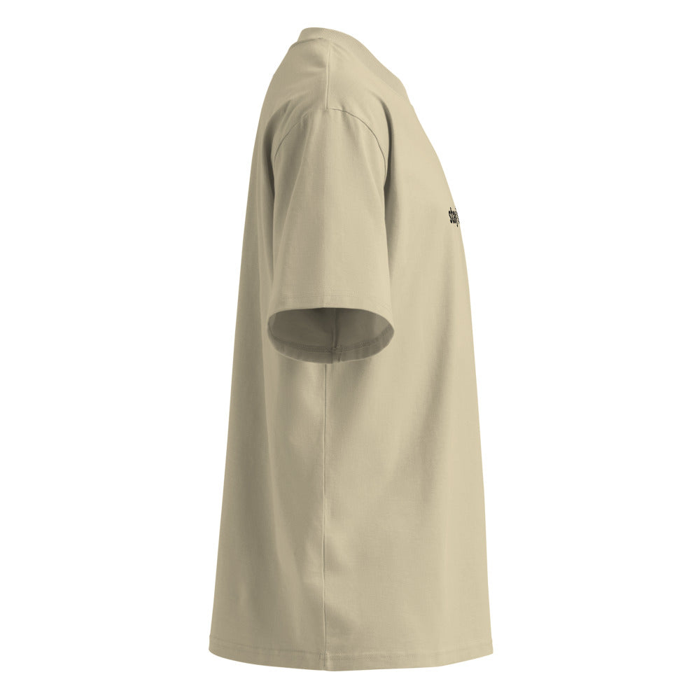"STAY HUNGRY" Oversized Tee - Light The Developer Shop