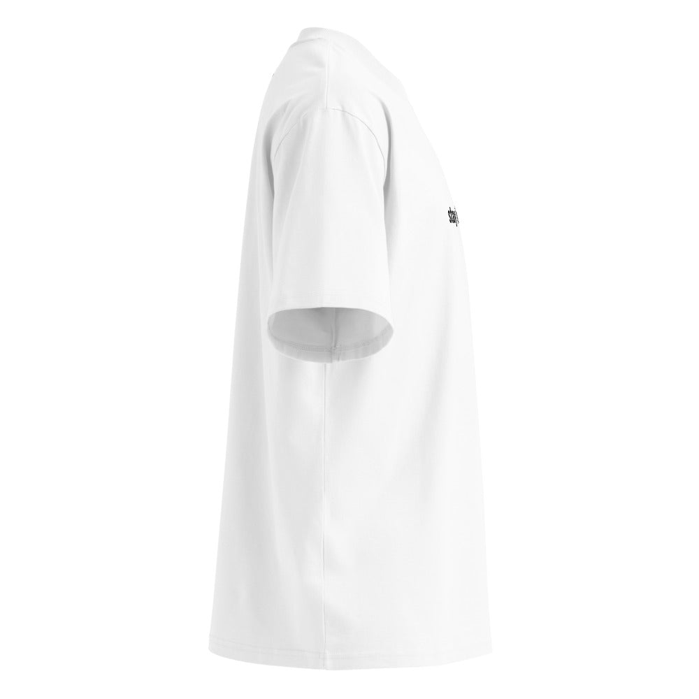 "STAY HUNGRY" Oversized Tee - Light The Developer Shop
