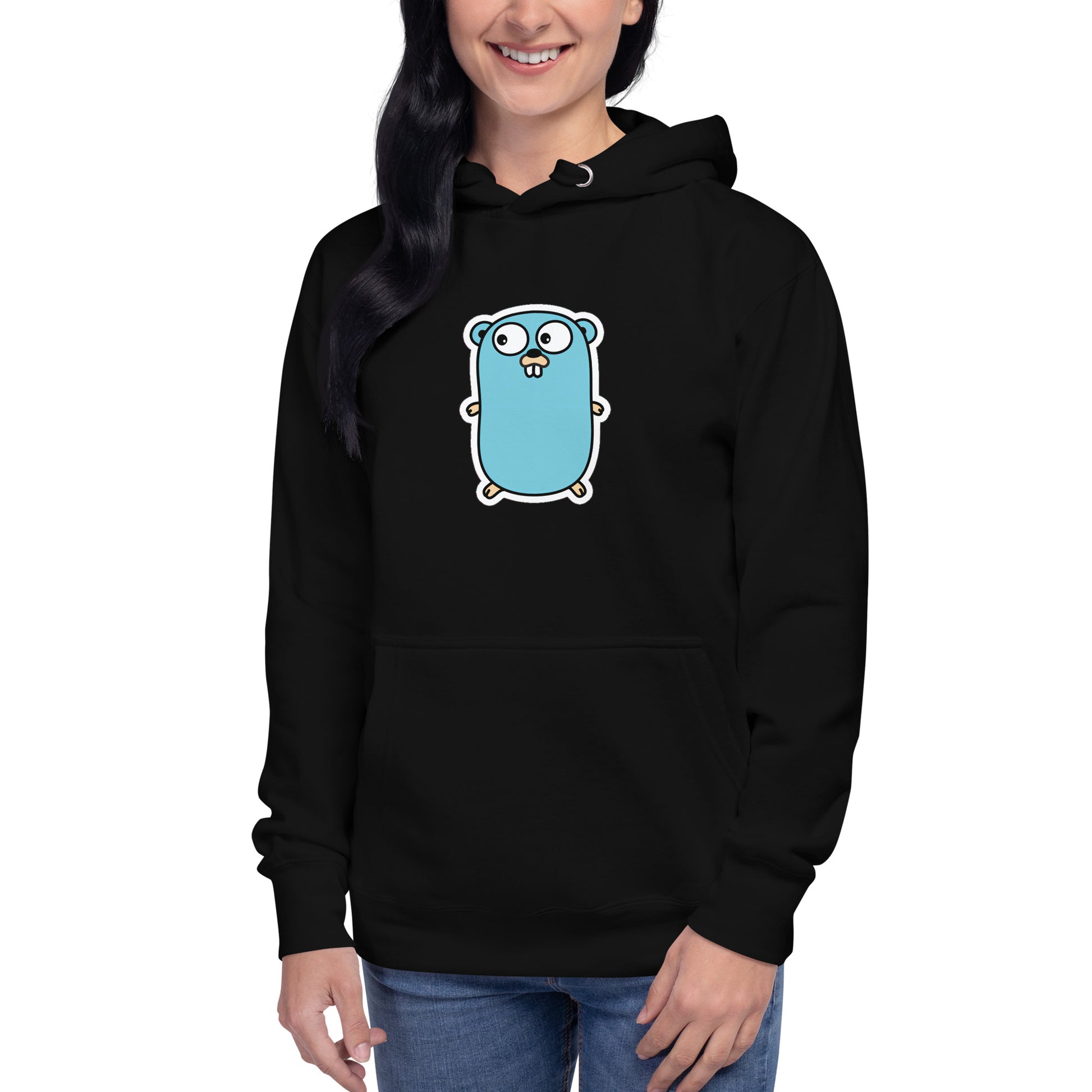 "GoLang" Unisex Hoodie The Developer Shop