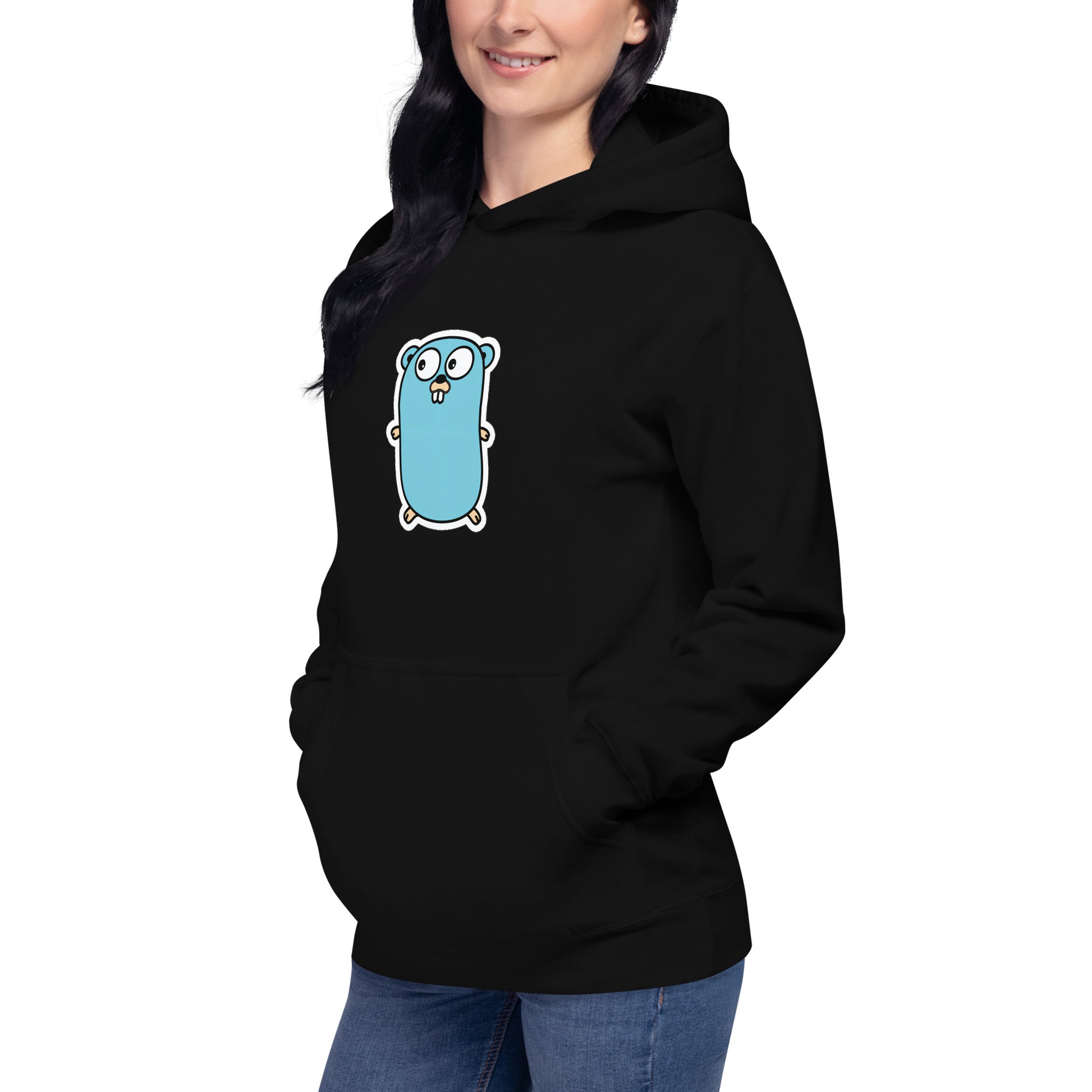 "GoLang" Unisex Hoodie The Developer Shop