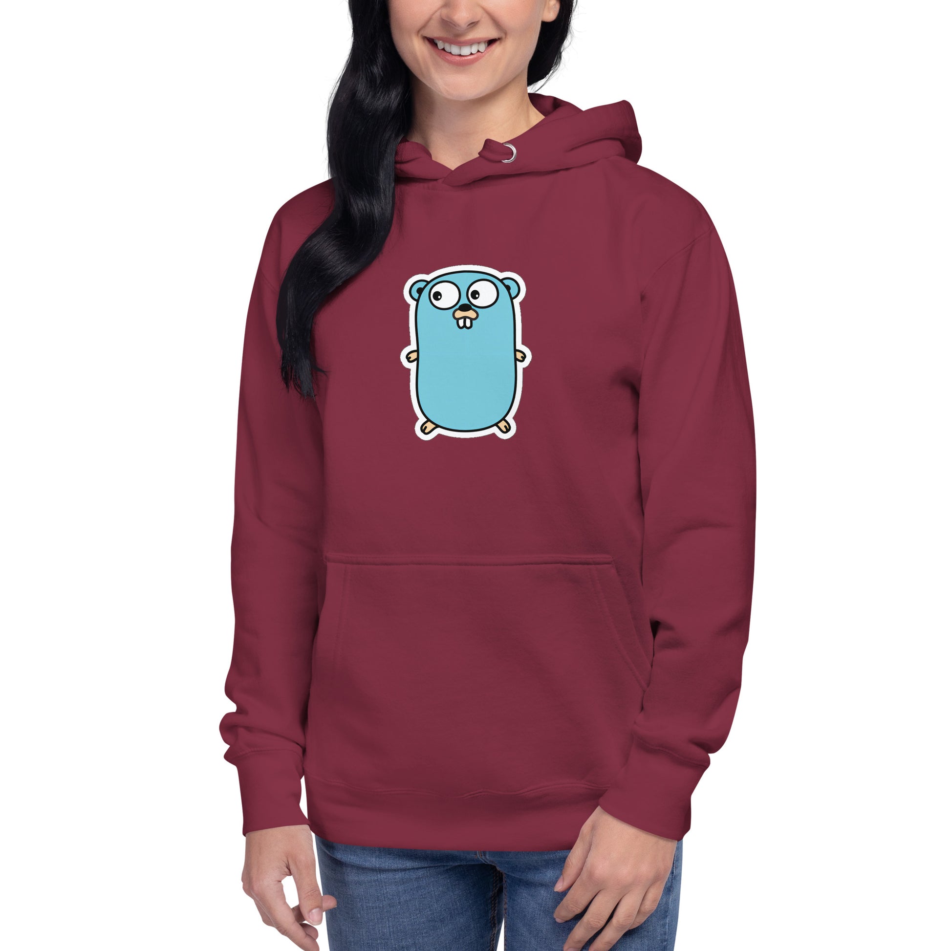 "GoLang" Unisex Hoodie The Developer Shop