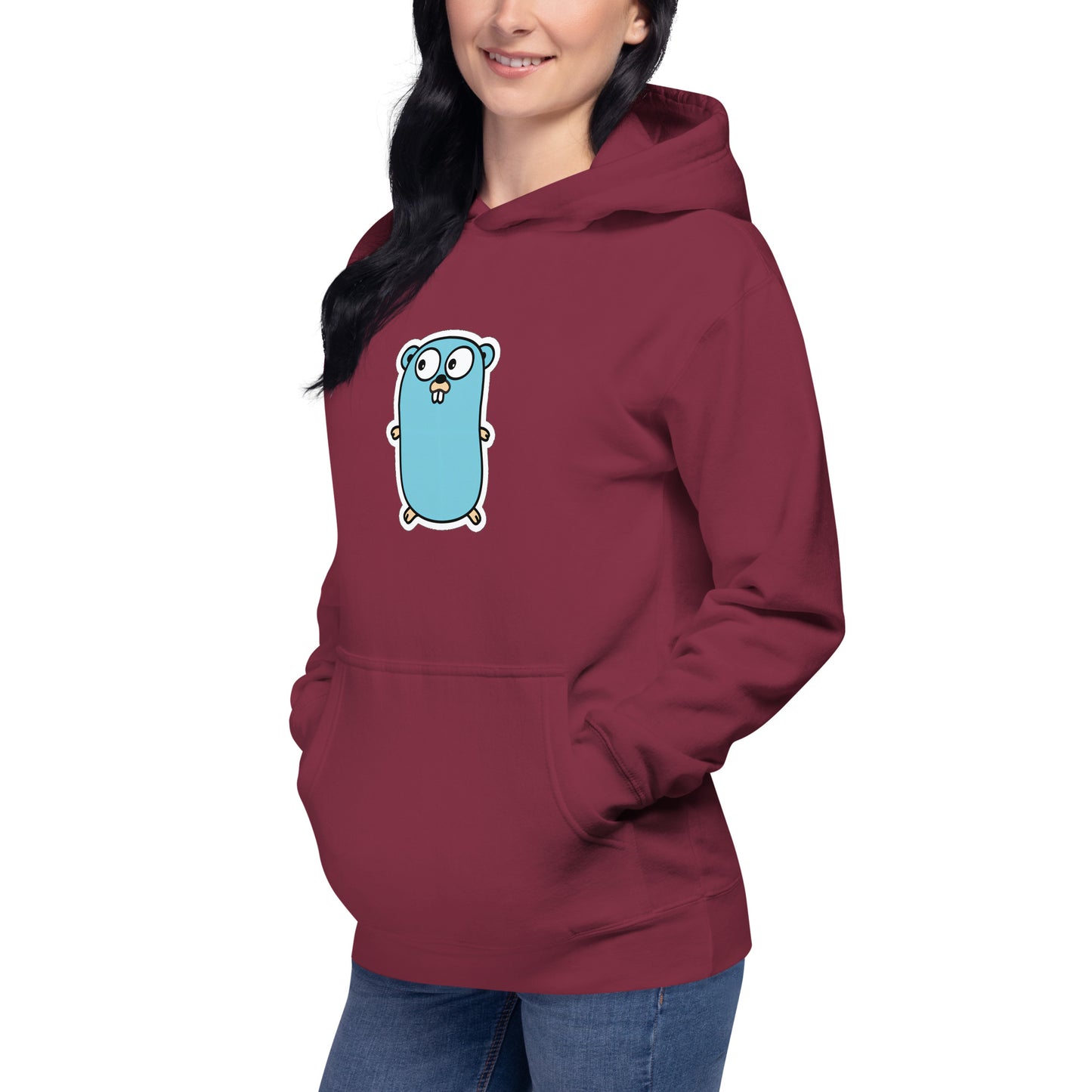 "GoLang" Unisex Hoodie The Developer Shop